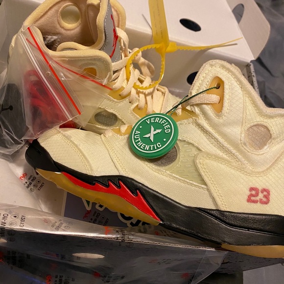 Sail” Off-White Jordan 5s